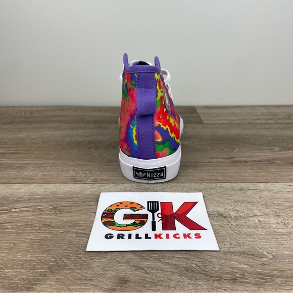 Kids Adidas Originals Nizza Hi RF Multiple Sizes J x Simpson Sneakers GZ1786 - Picture 2 of 5